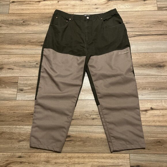 Men's Columbia PHG Brush Pants SZ 44x30 Brown Tan Hunting Outdoor